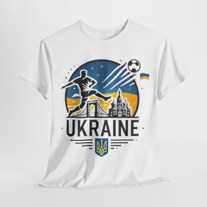 Ukraine Unisex Heavy Cotton Tee - Image 6