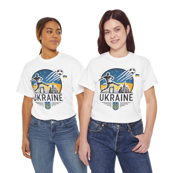 Ukraine Unisex Heavy Cotton Tee - Image 25