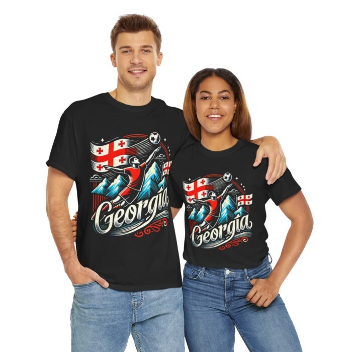 Georgia Unisex Heavy Cotton Tee - Image 24