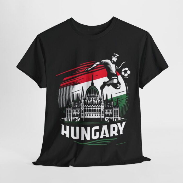 Hungary Unisex Heavy Cotton Tee - Image 6