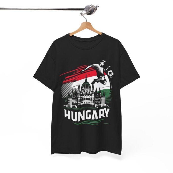 Hungary Unisex Heavy Cotton Tee - Image 7