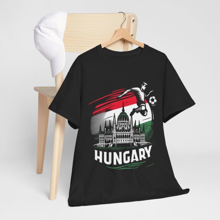 Hungary Unisex Heavy Cotton Tee - Image 8