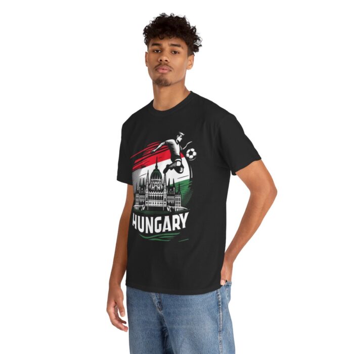 Hungary Unisex Heavy Cotton Tee - Image 14