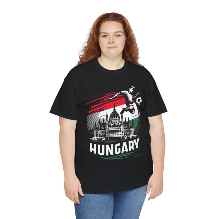 Hungary Unisex Heavy Cotton Tee - Image 15