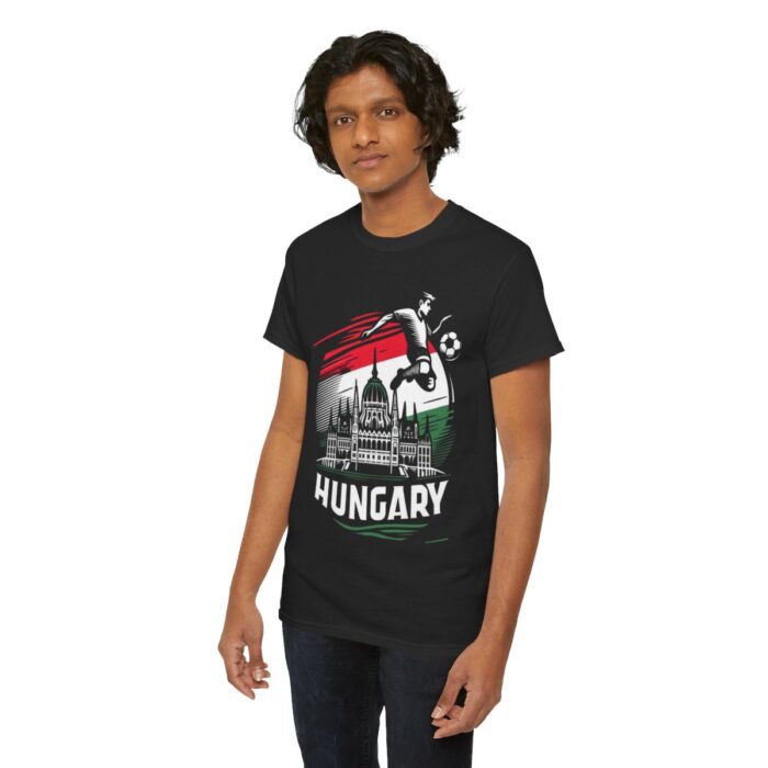 Hungary Unisex Heavy Cotton Tee - Image 19