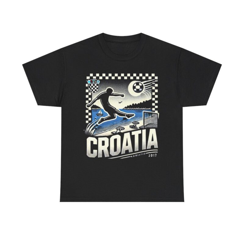Croatia Unisex Heavy Cotton Tee