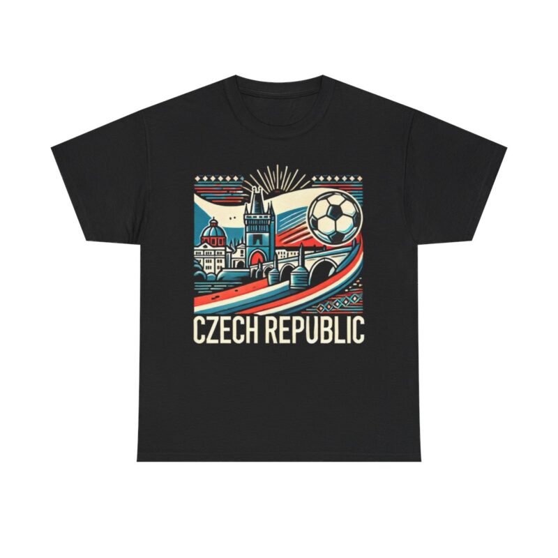 Chech Republic Unisex Heavy Cotton Tee