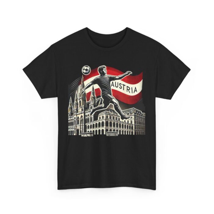 Austria Unisex Heavy Cotton Tee - Image 3