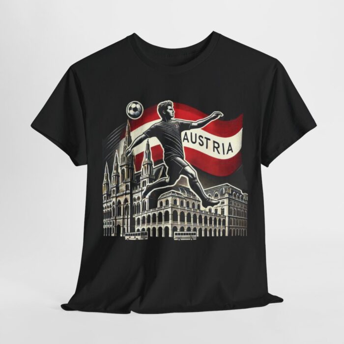 Austria Unisex Heavy Cotton Tee - Image 6