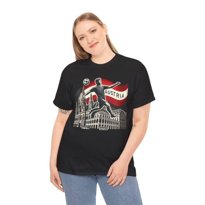 Austria Unisex Heavy Cotton Tee - Image 12