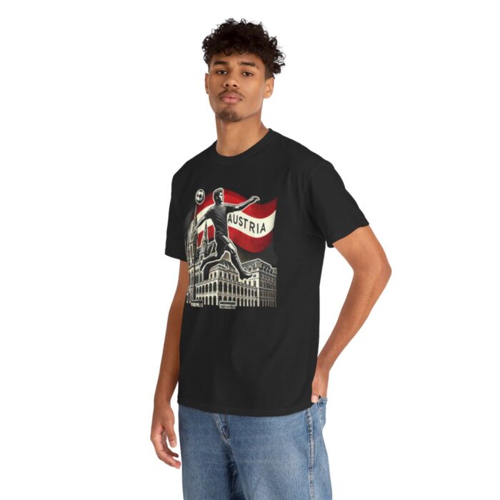 Austria Unisex Heavy Cotton Tee - Image 14