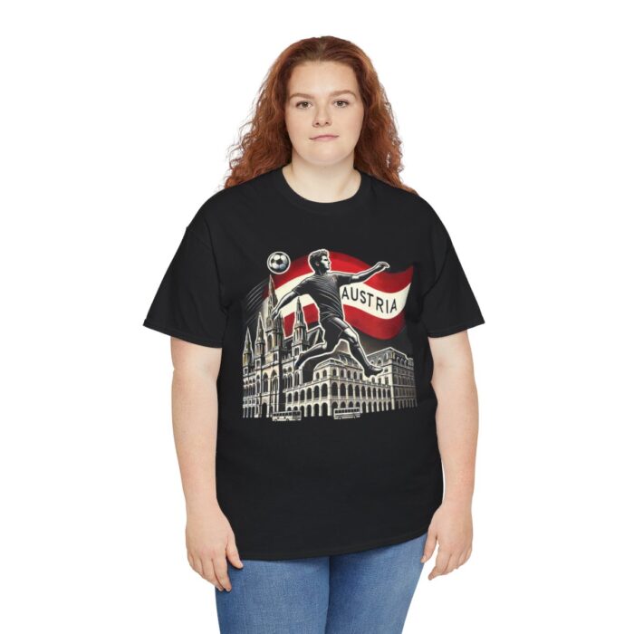 Austria Unisex Heavy Cotton Tee - Image 15