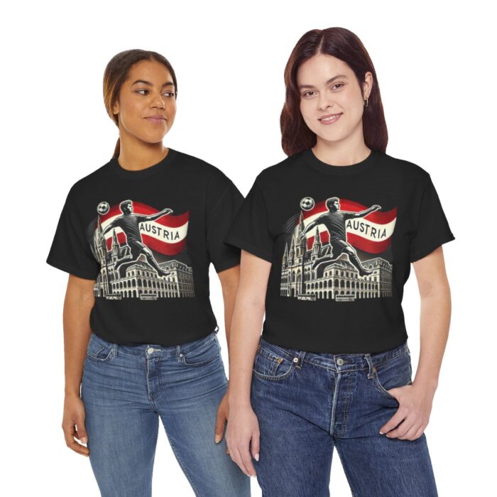 Austria Unisex Heavy Cotton Tee - Image 25