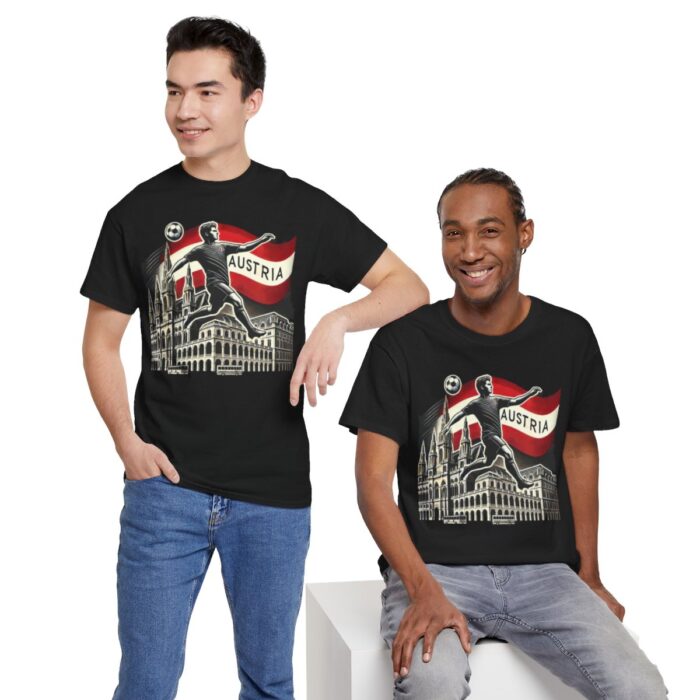 Austria Unisex Heavy Cotton Tee - Image 26