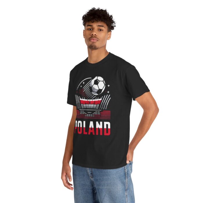 Poland Unisex Heavy Cotton Tee - Image 14