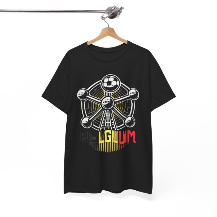 Belgium Unisex Heavy Cotton Tee - Image 7
