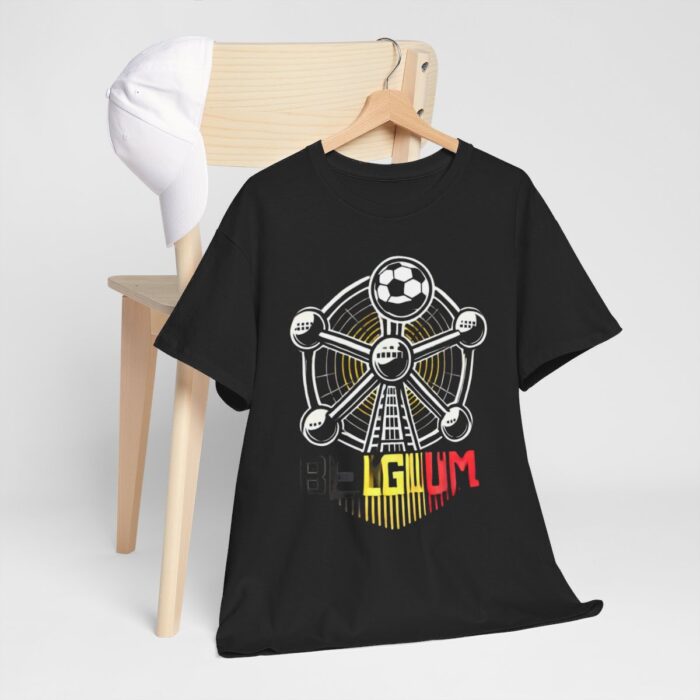 Belgium Unisex Heavy Cotton Tee - Image 8