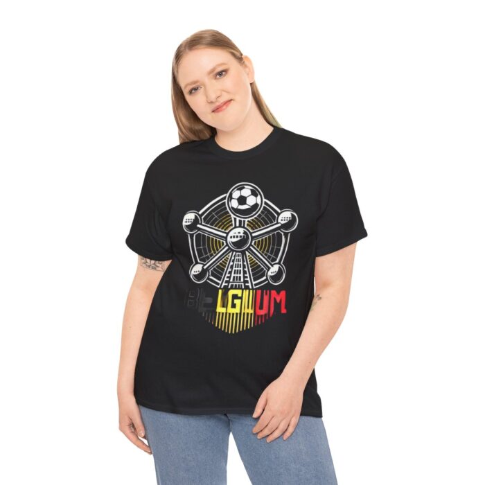 Belgium Unisex Heavy Cotton Tee - Image 12