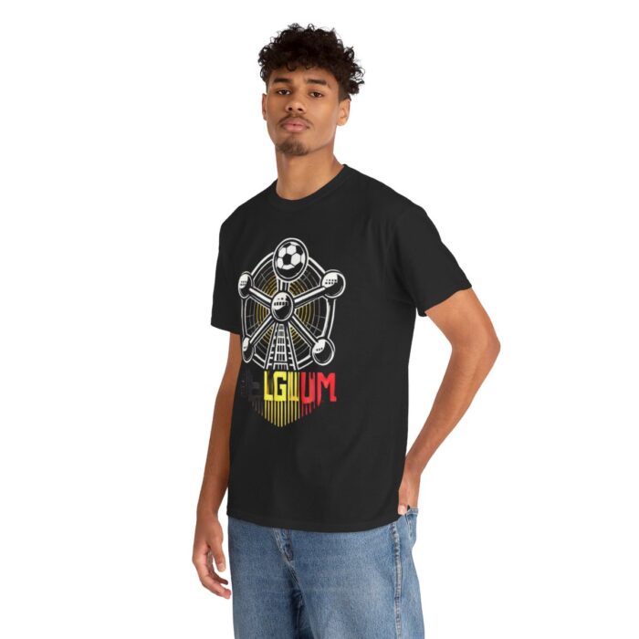 Belgium Unisex Heavy Cotton Tee - Image 14