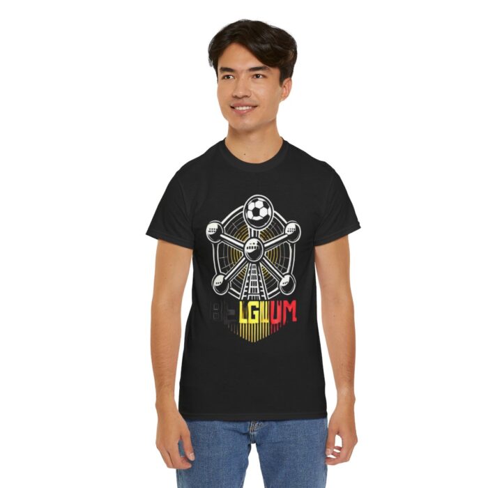 Belgium Unisex Heavy Cotton Tee - Image 21