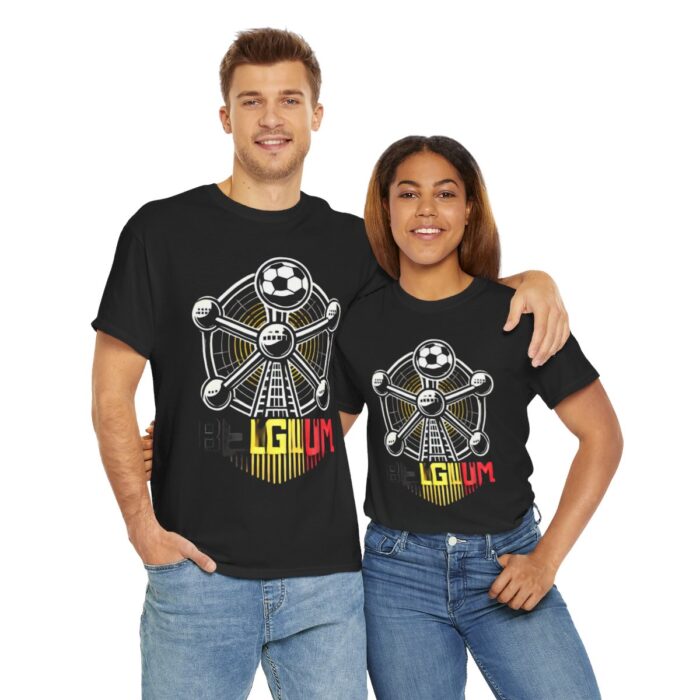 Belgium Unisex Heavy Cotton Tee - Image 24