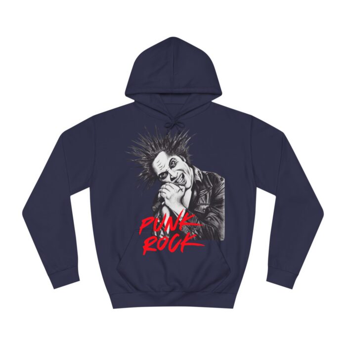 Unisex Punk Rock Hoodie – Edgy Artwork | Cozy Fit & Premium Cotton Blend - Image 26