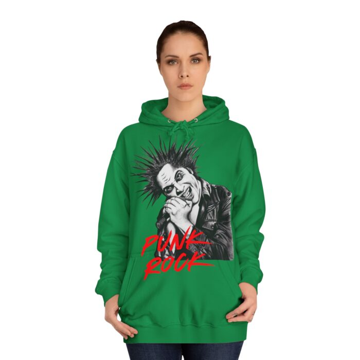 Unisex Punk Rock Hoodie – Edgy Artwork | Cozy Fit & Premium Cotton Blend - Image 17