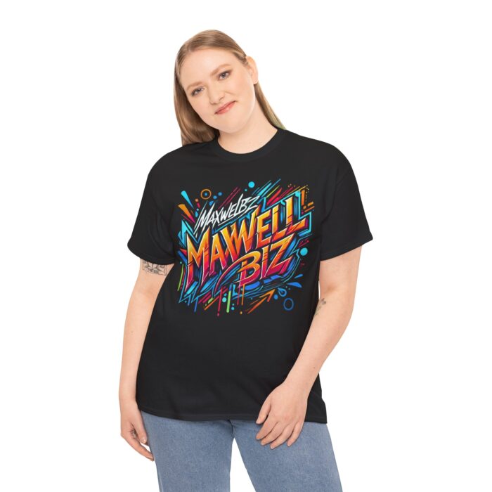 "MaxwellBiz Neon Burst Tee" - Image 2