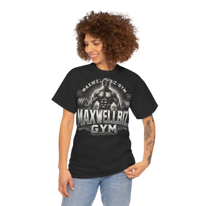 "MaxwellBiz Gym Power Tee" - Image 3