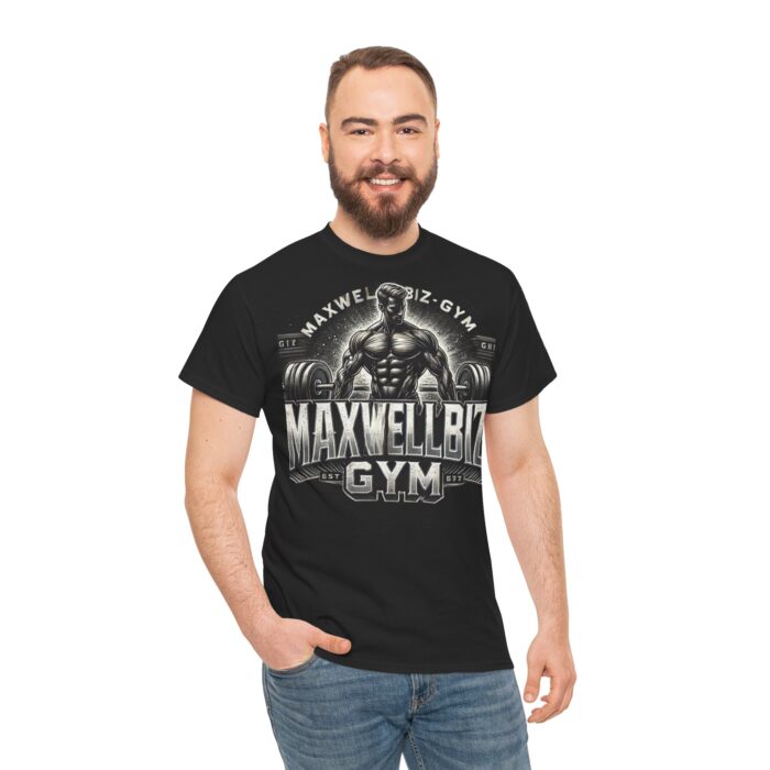 "MaxwellBiz Gym Power Tee" - Image 2