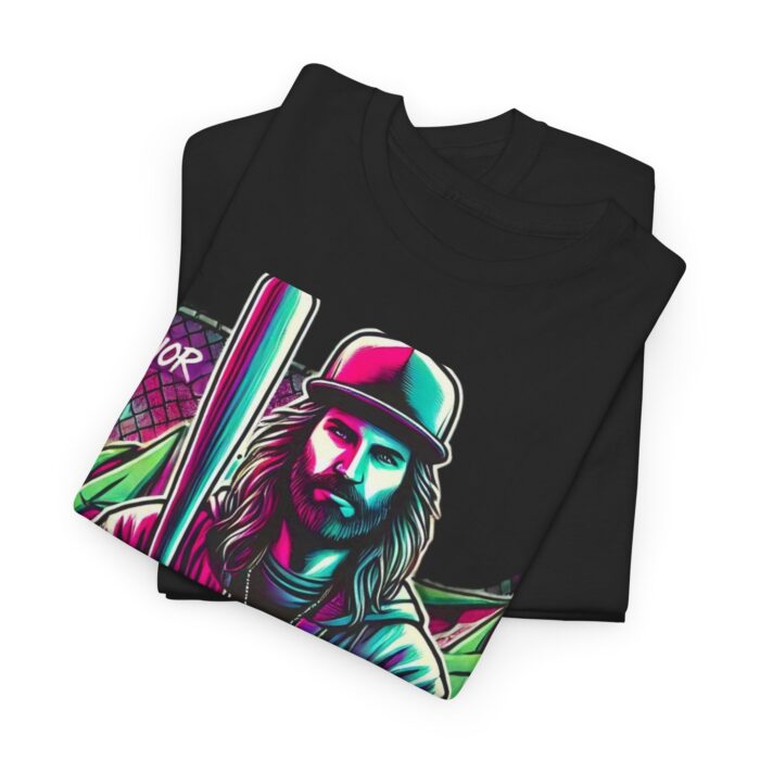 ‘Faith Over Fear’ Warrior Jesus Graphic Tee - 100% Cotton - Image 5