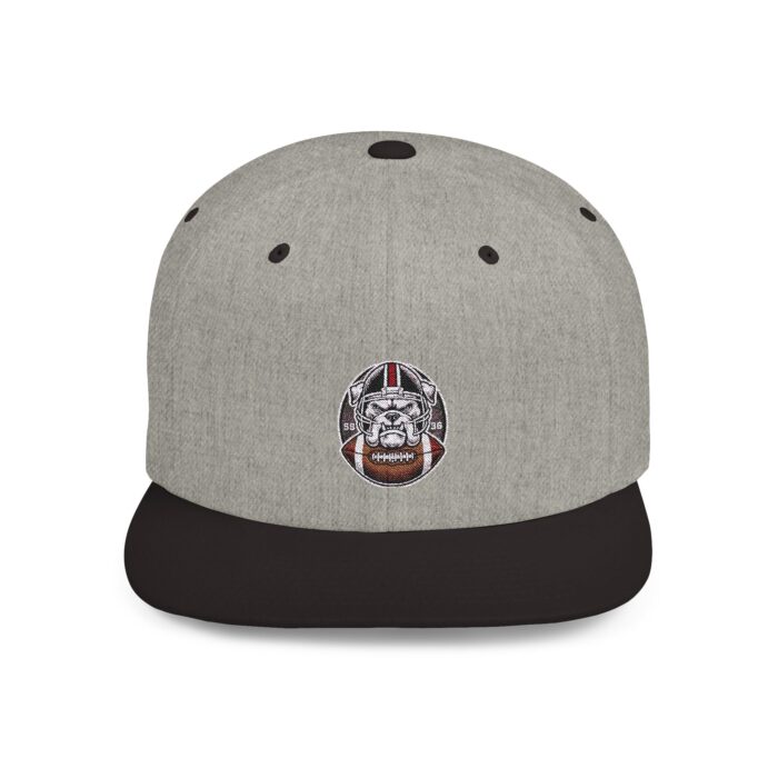 Custom Flat Bill Snapback Cap – Bold Embroidered Design for a Modern Look - Image 10
