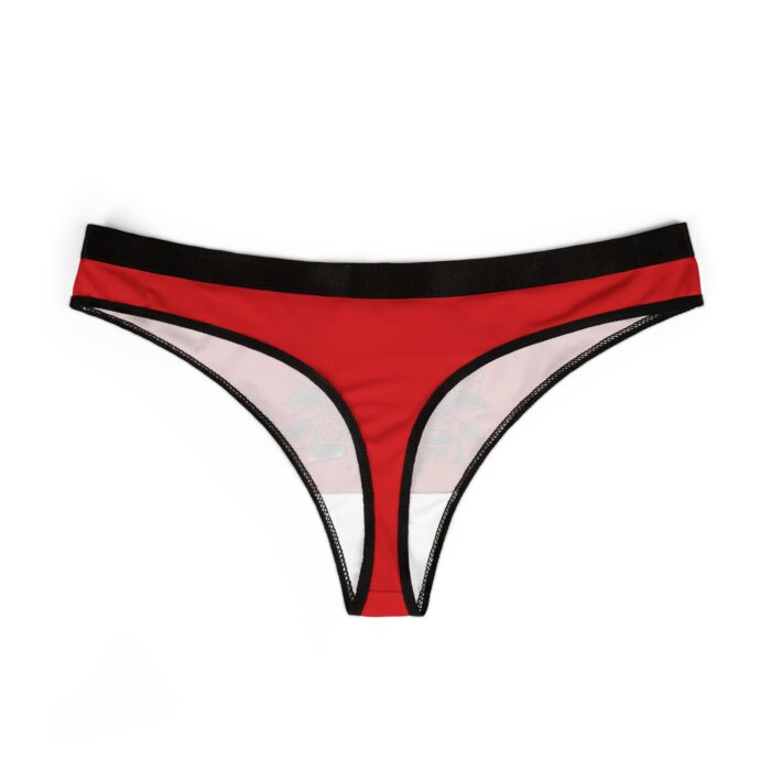 Bold Women's Thongs - Not Yours Heart Design for Confidence and Style - Image 2