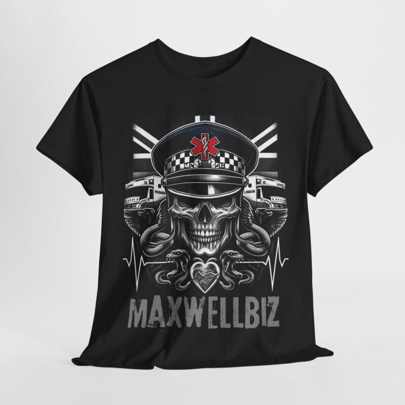 MaxwellBiz Paramedic Skull T-Shirt