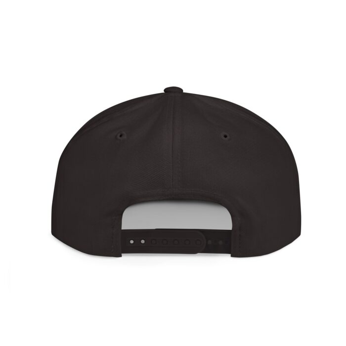 Custom Flat Bill Snapback Cap – Bold Embroidered Design for a Modern Look - Image 8