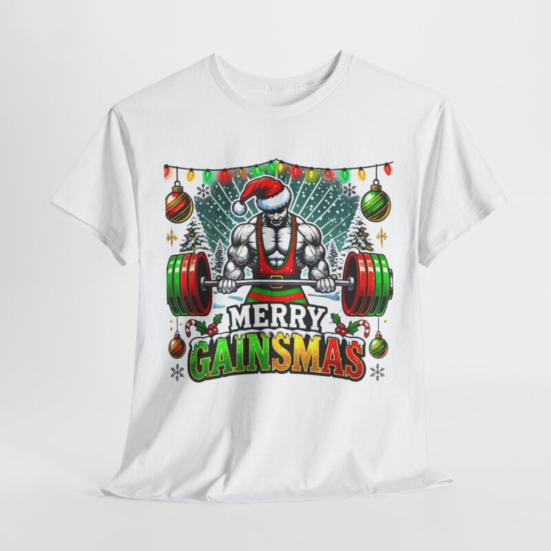 Merry Gainsmas T-Shirt - Lift Your Holiday Spirits