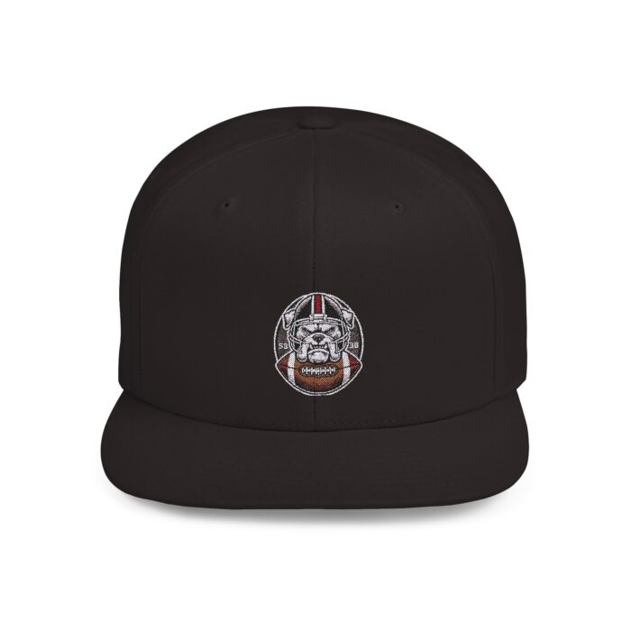 Custom Flat Bill Snapback Cap – Bold Embroidered Design for a Modern Look - Image 7