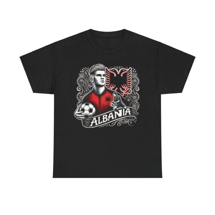 Albania Unisex Heavy Cotton Tee