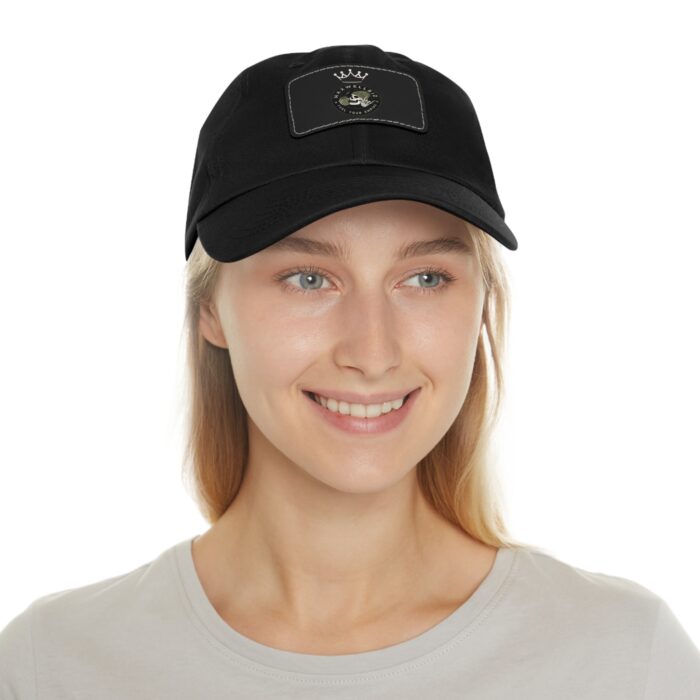 Dad Hat with Faux Leather Patch - Maxwellbiz Design - Image 4