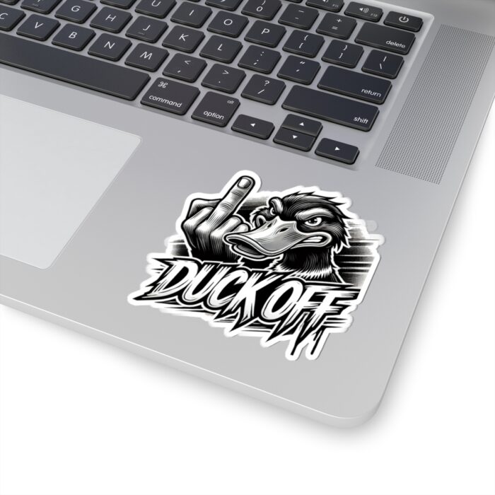 Duck Off Kiss-Cut Sticker - Image 5