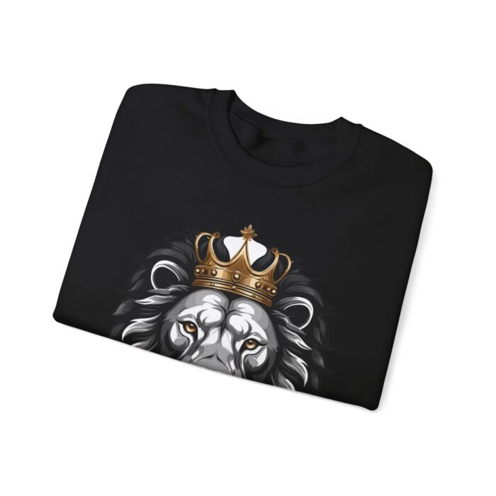 Royal Lion Crewneck Sweatshirt – Majestic Comfort and Style - Image 3
