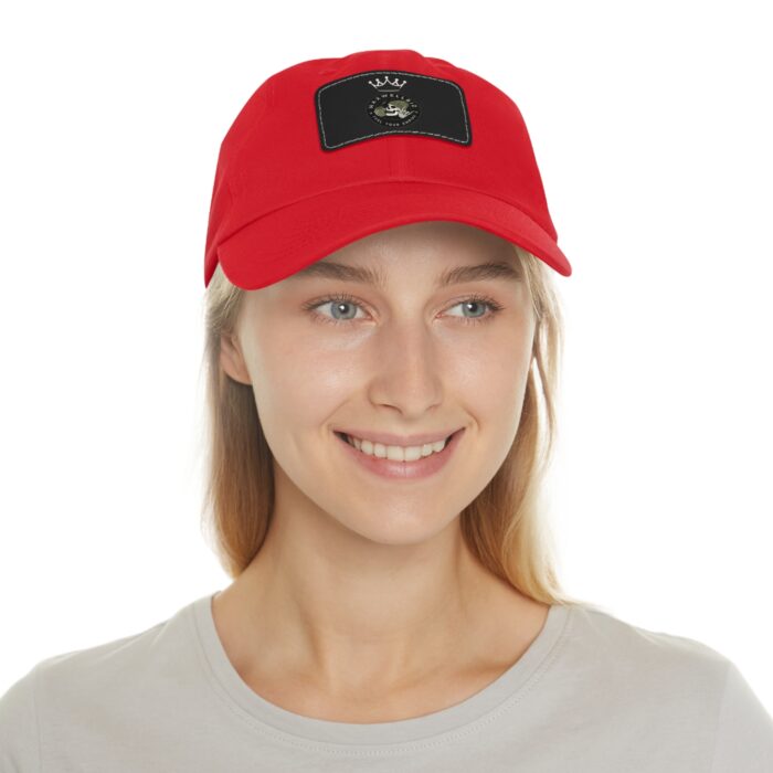 Dad Hat with Faux Leather Patch - Maxwellbiz Design - Image 8