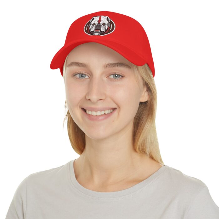Custom Bulldog Low-Profile Baseball Cap – Stylish and Durable Design - Image 8