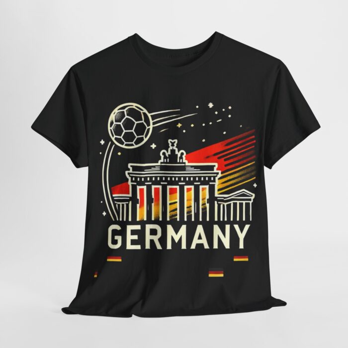 Germany Skyline Football T-Shirt – Berlin Brandenburger Tor Design