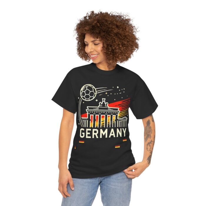 Germany Skyline Football T-Shirt – Berlin Brandenburger Tor Design - Image 2