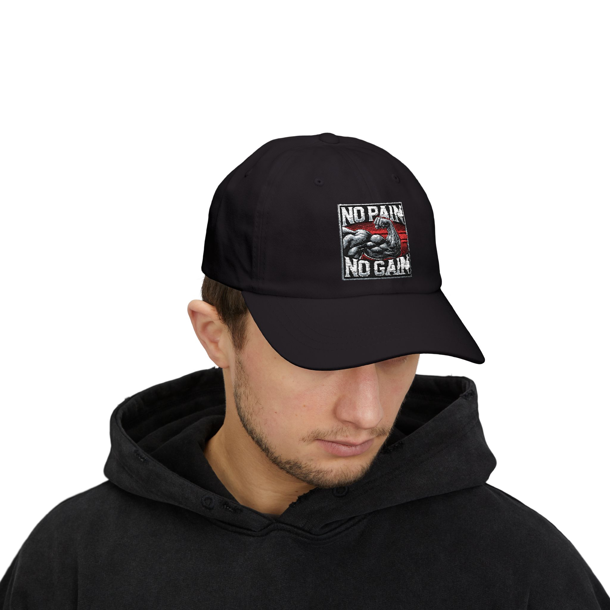 No Pain No Gain Classic Dad Cap | MaxwellBiz - Image 3