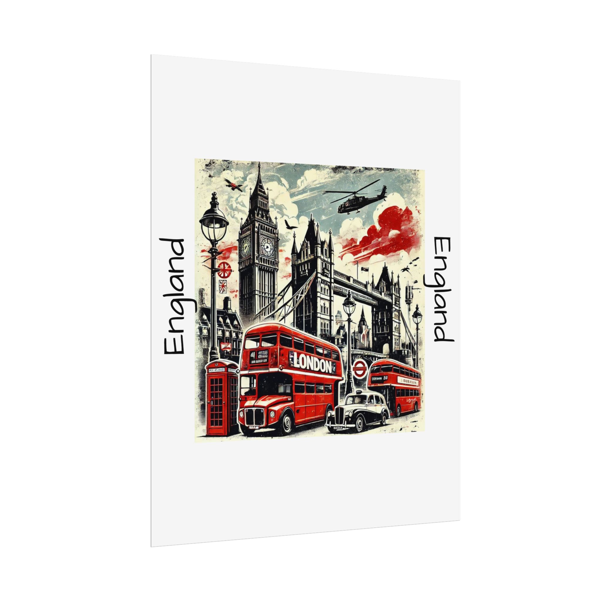 London Cityscape Art Print – Available in Fine Art, Semi-Gloss, and Matte Finishes - Image 11