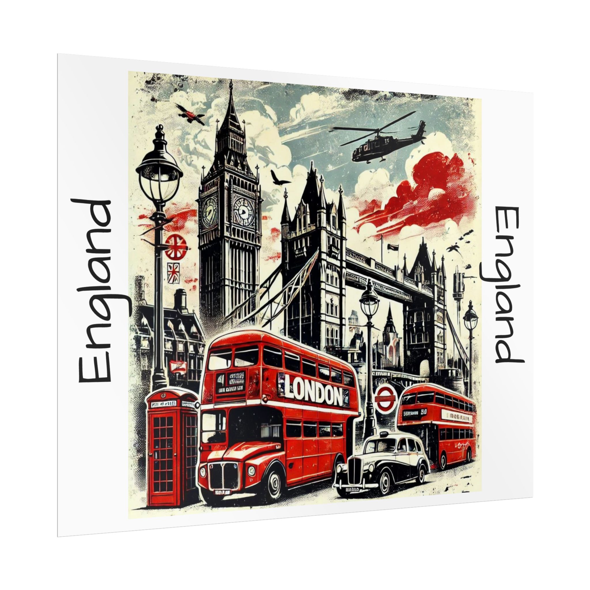 London Cityscape Art Print – Available in Fine Art, Semi-Gloss, and Matte Finishes - Image 7