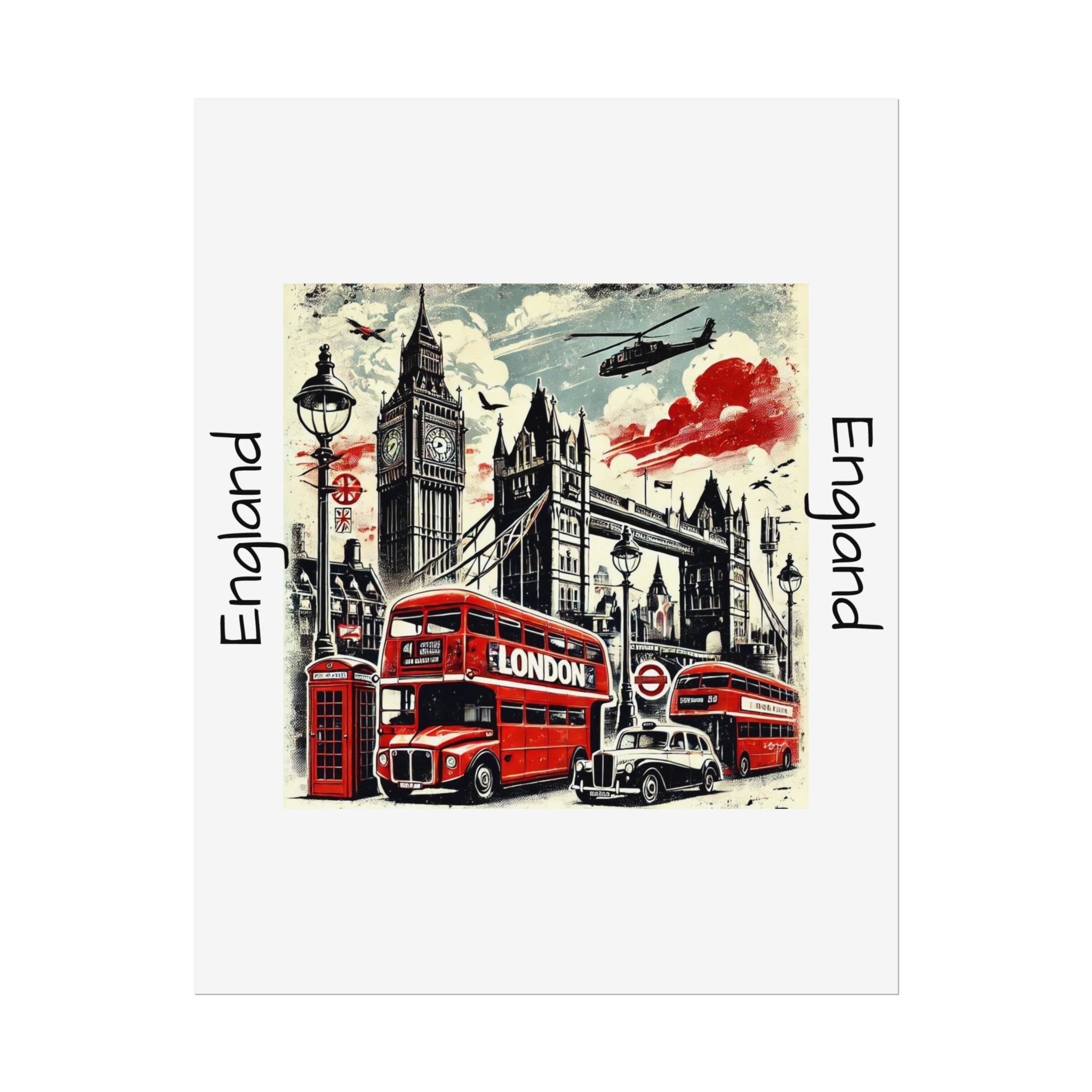 London Cityscape Art Print – Available in Fine Art, Semi-Gloss, and Matte Finishes - Image 9