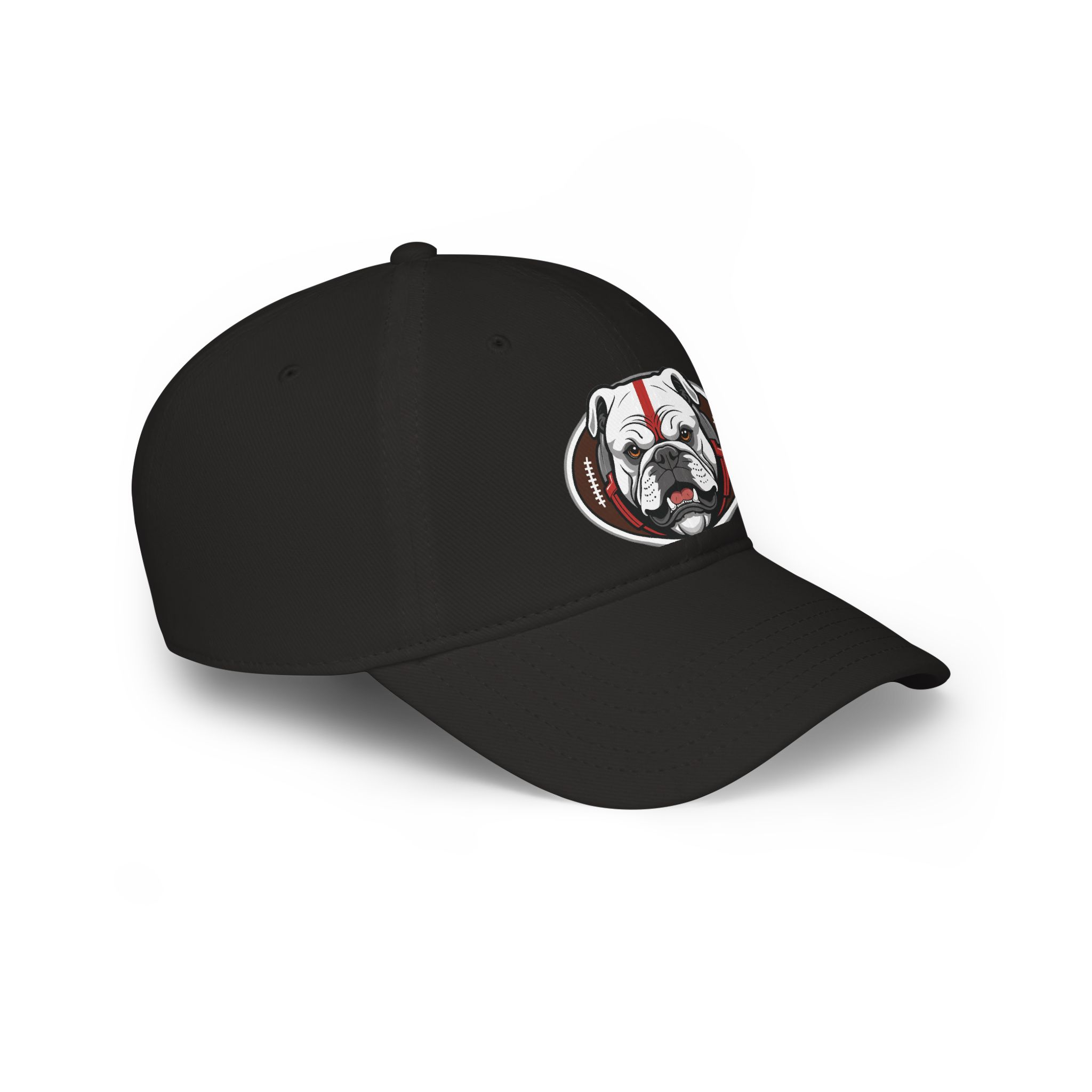 Custom Bulldog Low-Profile Baseball Cap – Stylish and Durable Design - Image 3